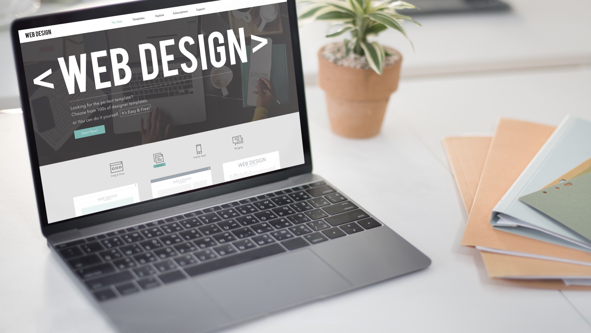 Digital agency team working on global business expansion project