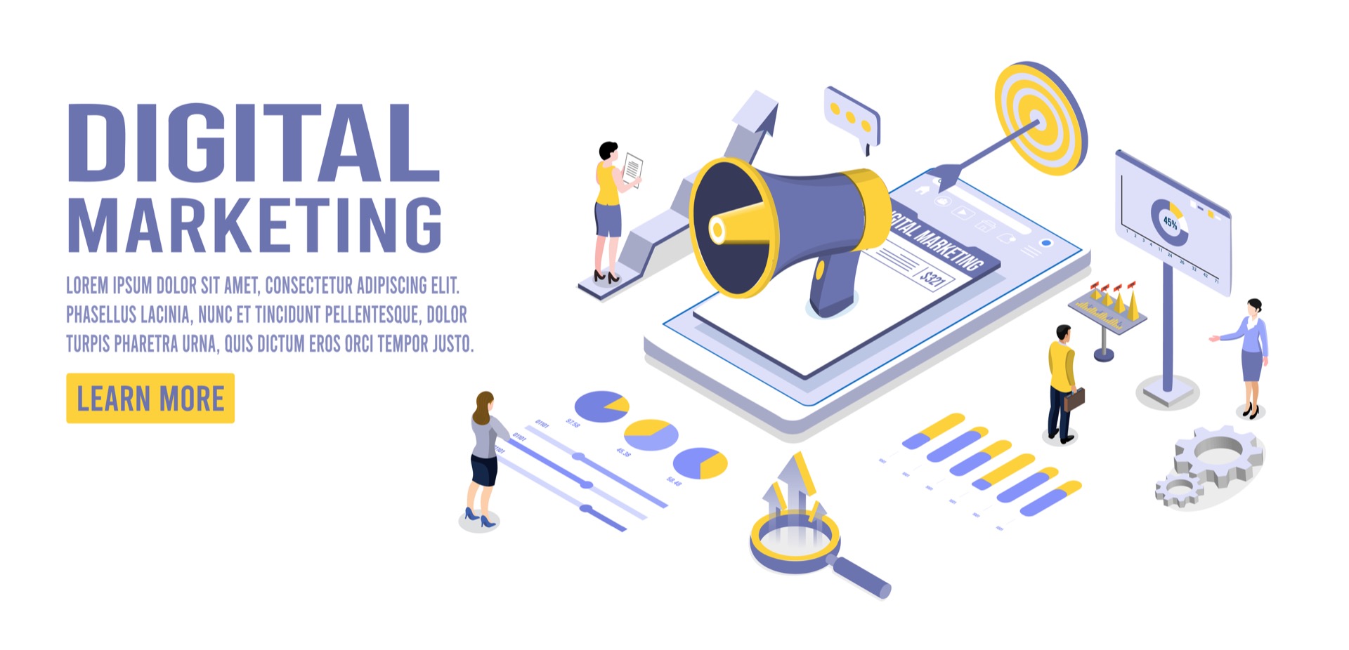 Web design and digital marketing team creating innovative solutions